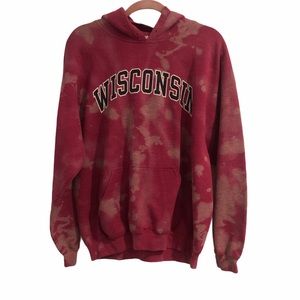 Wisconsin Tie Dye Sweatshirt